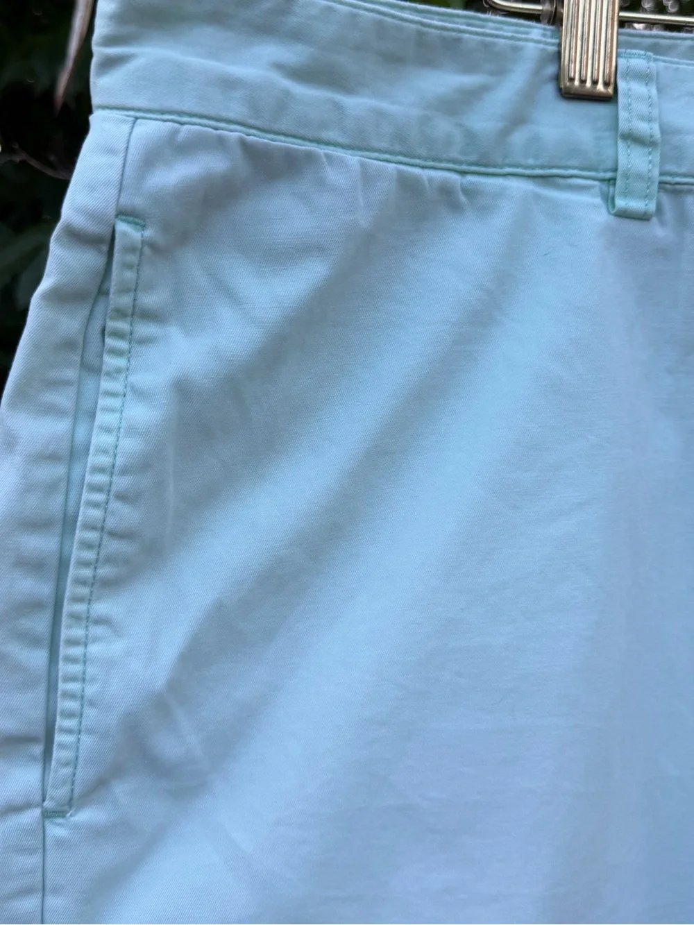Vineyard Vines by Shep & Ian Men's Light Mint Chino Shorts Sz 40 inseam 6 inches
